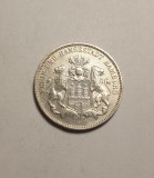 Moneda Germania 3 Mark 1909 J Hamburg - Argint Colectie - Imperiul German Germană
