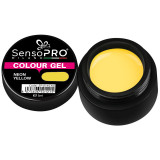 Cumpara ieftin Gel UV Colorat Neon Yellow 5ml, SensoPRO Milano