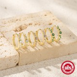 Cumpara ieftin Cercei argint 925 placat cu aur