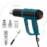 Pistol cu Aer Cald Profesional Sofia CONCEPT&reg;, 2000W, Afisaj LCD, 2 Trepte de Viteza, 4 Accesorii, Green Marble