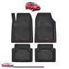 Covorase Auto TeamCar&reg; Tip Tavita Compatibile Kia Picanto Generatia I (2004&ndash;2011) Negru Material Rezistent, Cauciuc, Oem