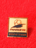 Insigna fotbal - Logo - Campionatul Mondial FRANTA 1998 (Saint Etienne)