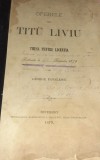 OPERELE LUI TITUS LIVIUS GEORGE PAVELESCU 1879 !!!!