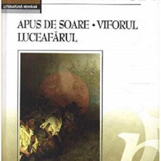 Apus de soare. Viforul. Luceafarul | Barbu Stefanescu Delavrancea