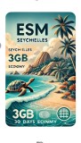 eSIM Seychelles 3GB 30Days Economy