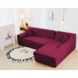 Cumpara ieftin Husa Coltar Elastica Moderna, Visiniu - EAT383