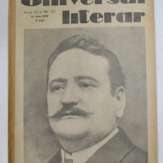 UNIVERSUL LITERAR , REVISTA , ANUL XLV , NR. 30 , 21 IULIE , 1929