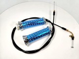 Mansoane Scuter + Cablu Acceleratie 2T TMMP - Set Complet Acceleratie Scuter