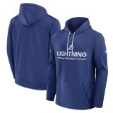 Tampa Bay Lightning hanorac de bărbați cu glugă Authentic Pro Rink Poly Fleece POH - XL