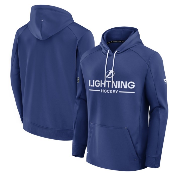 Tampa Bay Lightning hanorac de bărbați cu glugă Authentic Pro Rink Poly Fleece POH - XL