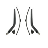 Set brate stergatoare cu lamele 450 mm + 450 mm, partea dreapta si stanga luneta VW Transporter V 04.03-08.15