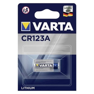 Baterie cr123a blister 1 buc varta foto