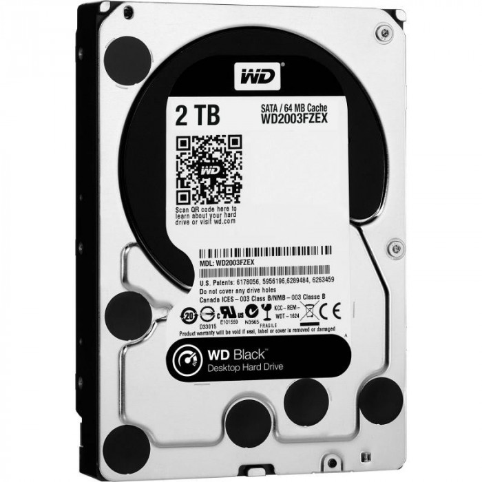 Wd hdd3.5 2tb sata wd2003fzex