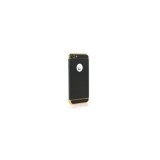 Husa Silicon Slim 3 in 1 Neagra pentru Samsung Galaxy A3 2017, Protectie Completa