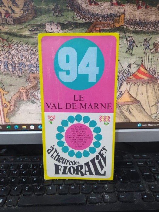 Le Val-de-Marne a l&#039;heure des Floralies, ghid și hartă, 1994, 193