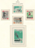 Albania 1963 Mi 798/801 + bl 21 MNH - JO Iarna, Innsbruck (II)