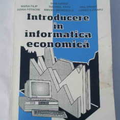 Introducere In Informatica Economica - D. Airinei M. Filip T. Fatu M. Georgescu A. Grama ,268257