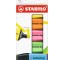 Evidentiator, Highlighter STABILO BOSS, set de 5 culori, galben, portocaliu, roz, verde si albastru - NOU