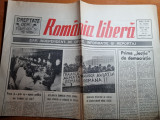 Romania libera 15 februarie 1990-sergiu celibidache in romania