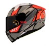 Casca integrala MT Revenge 2 Xavi Vierge A5 portocaliu fluor mat