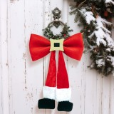 Ornament de Craciun - fundita cu catarama si sclipici - 25 x 40 cm