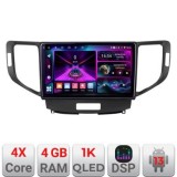 Navigatie Honda Accord 2008-2012 A-8951 4+64 InCell Display 1K Android Waze USB Navigatie Internet Youtube Radio CarStore Technology
