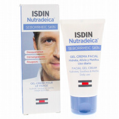 Gel-Crema de Fata, Isdin, pentru Reducererea Sebumului si Impotriva Descuamarii Pielii, 50ml