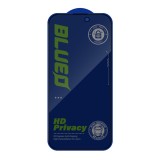 Folie sticla iPhone 17 Air Blueo Anti-Peep Privacy Glass with Applicator Pro Black