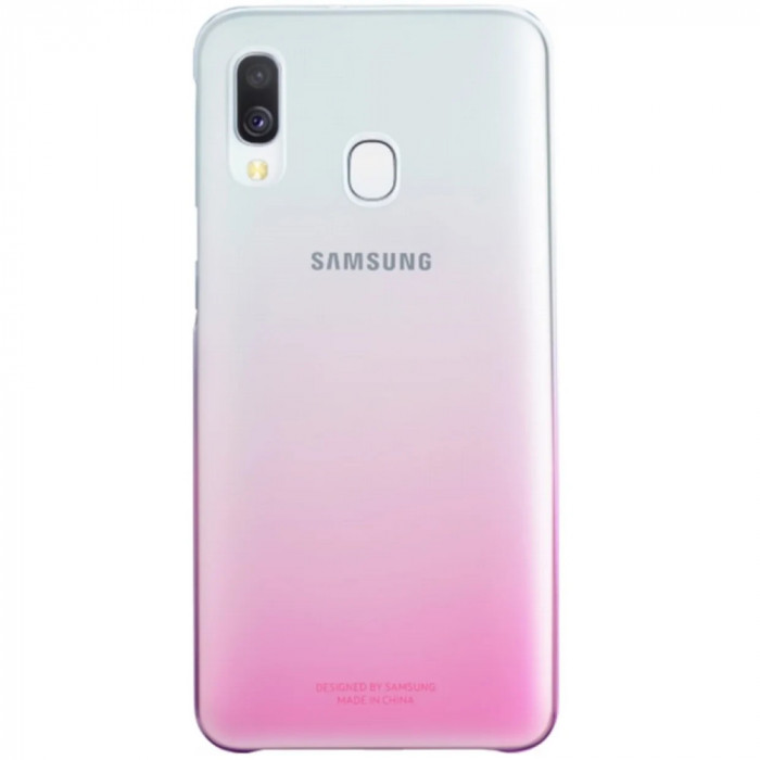 Husa Hard Gradiation Cover Samsung pentru Samsung Galaxy A40 Pink