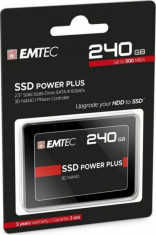 SSD Emtec X150, 240GB, SATA 2.5, R/W speed 520MBs/5000MBs foto