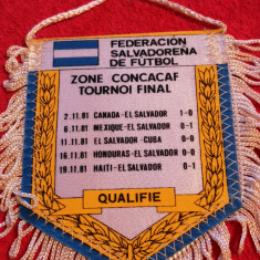 Fanion-Federatia de Fotbal din EL SALVADOR (CM 1982)