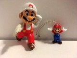 * Lot 2 figurine Mario, platic, 4cm si 8cm