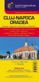 Hartă rutieră Cluj-Napoca - Oradea - Paperback - *** - Cartographia Studium