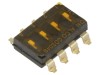 Comutator DIP-SWITCH ON-OFF 2 Poz 24VDC SMT