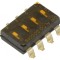 Comutator DIP-SWITCH ON-OFF 2 Poz 24VDC SMT