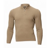 Pulover bărbați slim maro PL019
