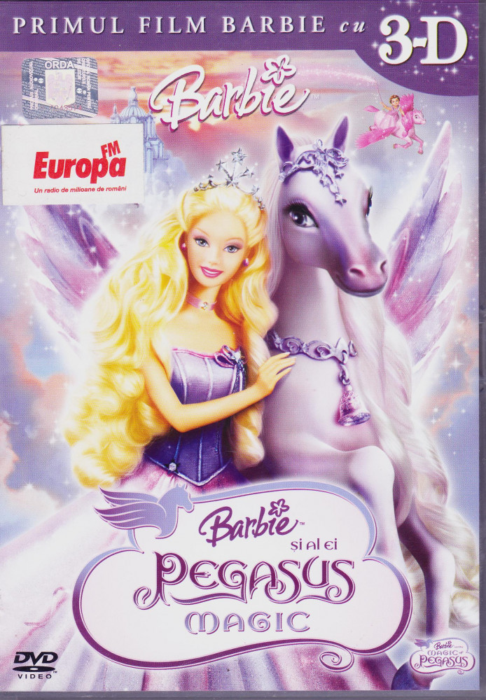 DVD Barbie si al ei Pegasus magic ( dublat in lb.romana - 3D ) |