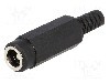 Conector alimentare DC, 24V DC, {{Numarul de pini}} pini, seria {{Seria producatorului}}, 5,5/2,5mm. LUMBERG - NEK/J 250