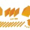Joc educativ Baza 10 Set 121 piese la cutie Miniland