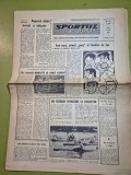 Ziarul sportul popular 20 iunie 1967 - victoria roman,portul constanta,metalul hunedoara si olimpia oradea au promovat in divizia B la fotbal