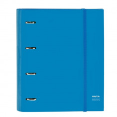 Biblioraft, Safta, Azul, 27 x 32 x 3.5 cm, poliester, albastru