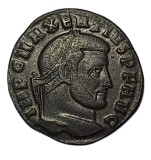 Maxentius AE Follis, Roma (310-311 d. Hr.).