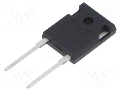 Diodă redresoare Schottky SiC 650V 15A TO247 THT SMC DIODE SOLUTIONS foto