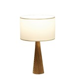 Cumpara ieftin Veioza Kalito ivory-maro D24x45cm
