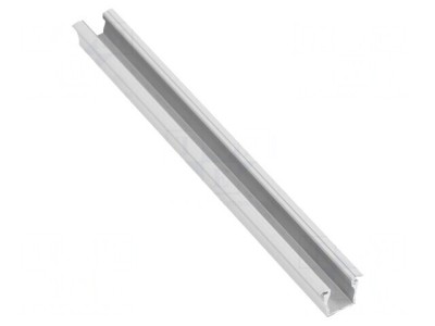 Profil LED Aluminiu Anodizat Argintiu 1m foto