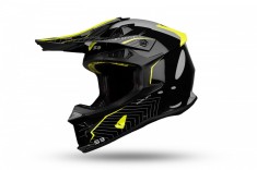 Casca enduro/ATV Ufo Intrepid, gri/negru/galben neon , marimea XL Cod Produs: MX_NEW HE155XL