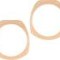 Set 2 distantiere pentru difuzoare auto, 165mm, MDF, Land Rover -