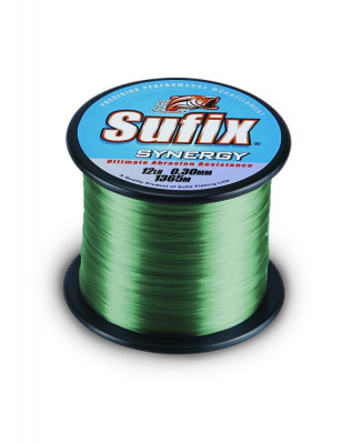 Fir Monofilament Sufix Synergy, Low Vis Green, 610m-3075m,Variante Fire 0.20 mm foto