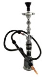 Narghilea Egipteana Black 82 CM - Furtun 150 cm, confectionata manual in Egipt. Culoare Negru