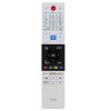 Telecomanda CT-8528 pentru LED Toshiba cu Netflix, alba cu functiile telecomenzii originale